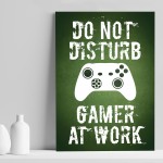 Gaming Print For Boys Bedroom DO NOT DISTURB Games Room PrintChe