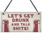 FUNNY Rude Bar Sign For Garden Man Cave Pub Bar Beer Vodka