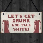 FUNNY Rude Bar Sign For Garden Man Cave Pub Bar Beer Vodka