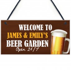 Man Cave Bar Pub Sign Personalised Beer Garden Plaque Alcohol