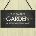 Shabby Chic Garden Sign PERSONALISED Shed Summerhouse Sign