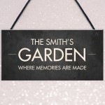 Shabby Chic Garden Sign PERSONALISED Shed Summerhouse Sign