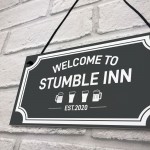 Home Bar Pub Man Cave Sign Personalised Gift For Home 