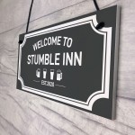 Home Bar Pub Man Cave Sign Personalised Gift For Home 