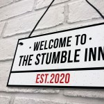 Funny Home Bar Sign Personalised Street Sign For Man Cave Pub