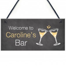 Shabby Chic Bar Sign Home Bar Kitchen Sign Gift For Her