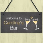 Shabby Chic Bar Sign Home Bar Kitchen Sign Gift For Her