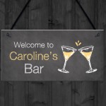 Shabby Chic Bar Sign Home Bar Kitchen Sign Gift For Her