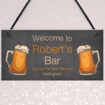 Beer Gift Hanging Home Bar Man Cave Shed Summerhouse Sign