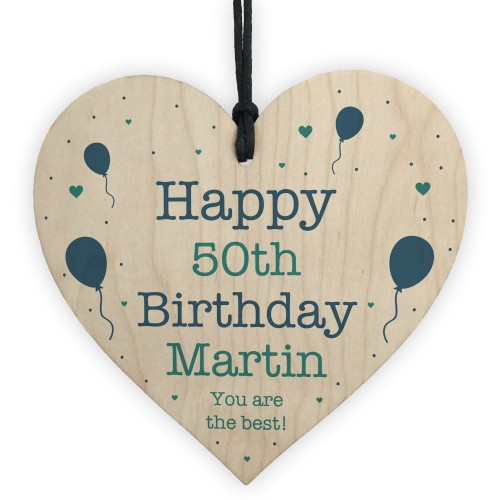 PERSONALISED Happy 40th 50th 60th Birthday Gift For Him Her