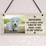 Personalised Dog Photo Gift Plaque Novelty Pet Gift Animal Lover