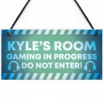Neon Effect Gaming Sign For Man Cave Bedroom Sign Gift For Men