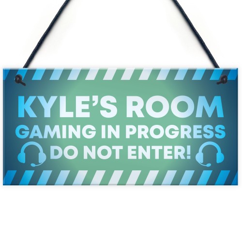 Neon Effect Gaming Sign For Man Cave Bedroom Sign Gift For Men