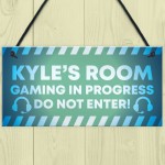 Neon Effect Gaming Sign For Man Cave Bedroom Sign Gift For Men