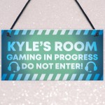 Neon Effect Gaming Sign For Man Cave Bedroom Sign Gift For Men