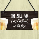 Funny PERSONALISED Bar Sign For Man Cave Home Bar Shed Sign