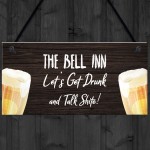 Funny PERSONALISED Bar Sign For Man Cave Home Bar Shed Sign