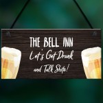 Funny PERSONALISED Bar Sign For Man Cave Home Bar Shed Sign