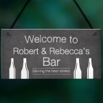 Personalised Home Bar Sign Novelty Bar Pub Decor Man Cave Gifts