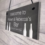 Personalised Home Bar Sign Novelty Bar Pub Decor Man Cave Gifts