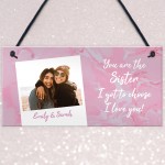 Personalised Photo Plaque For Best Friend Birthday Thank You