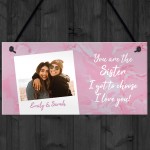 Personalised Photo Plaque For Best Friend Birthday Thank You