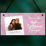 Personalised Photo Plaque For Best Friend Birthday Thank You