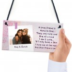 PERSONALISED Photo Friendship Gift Sign Best Friend Birthday