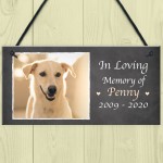 Personalised Photo Plaque Gift For Dog Animal Lover Novelty Gift