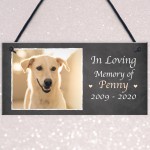 Personalised Photo Plaque Gift For Dog Animal Lover Novelty Gift