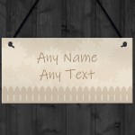 PERSONALISED Sign For Garden Summerhouse Shed Vegetable Plot