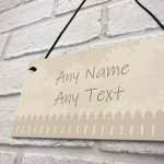 PERSONALISED Sign For Garden Summerhouse Shed Vegetable Plot