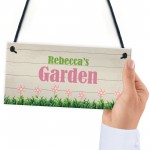 Garden Sign PERSONALISED Any Name Summerhouse Shed Fairy