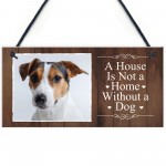 Personalised Dog Photo Gifts Hanging Sign Novelty Animal Lover