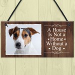 Personalised Dog Photo Gifts Hanging Sign Novelty Animal Lover