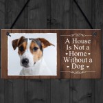 Personalised Dog Photo Gifts Hanging Sign Novelty Animal Lover