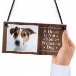 Personalised Dog Photo Gifts Hanging Sign Novelty Animal Lover