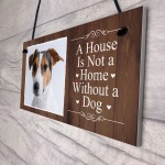 Personalised Dog Photo Gifts Hanging Sign Novelty Animal Lover