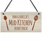 PERSONALISED Mud Kitchen Sign For Daughter Son Playroom House