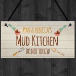 Any Name's MUD KITCHEN Sign Personalised Playroom Garden