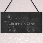 Shabby Chic Garden Sign PERSONALISED Sumerhouse Shed Sign