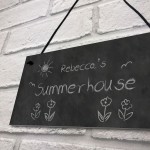 Shabby Chic Garden Sign PERSONALISED Sumerhouse Shed Sign