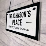 Welcome Sign For House PERSONALISED New Home Gift For Friend