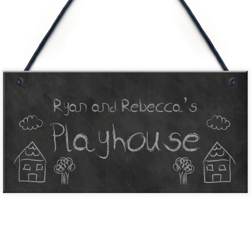 Shabby Chic Garden Sign PERSONALISED Playhouse Den Sign