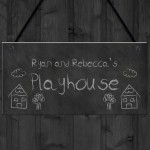 Shabby Chic Garden Sign PERSONALISED Playhouse Den Sign