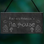 Shabby Chic Garden Sign PERSONALISED Playhouse Den Sign