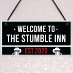 Personalised Novelty Home Bar Sign London Street Sign Style Bar