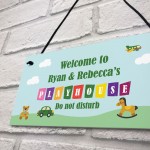 Garden Plaque PERSONALISED Playhouse Sign For Den Room