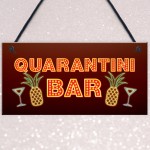 Funny Bar Signs Quarantine Corona Home Bar Decor Signs Novelty