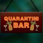 Funny Bar Signs Quarantine Corona Home Bar Decor Signs Novelty